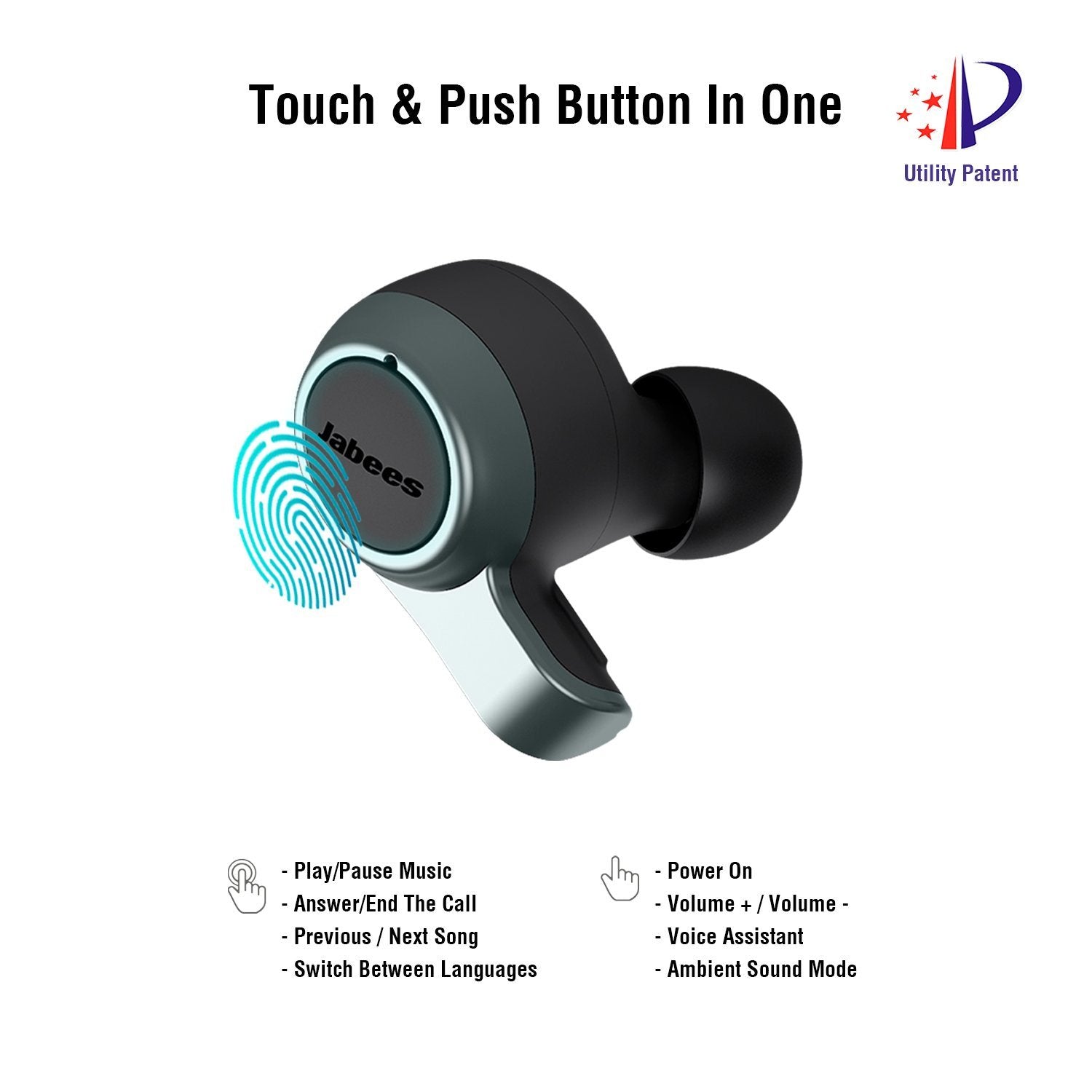 Firefly.2 IPX7 Waterproof True Wireless Earbuds with Dual